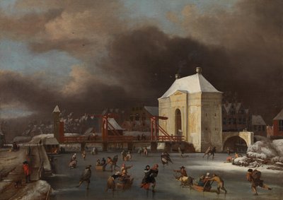 Am Heiligen Wegs Tor in Amsterdam von Johan van Kessel